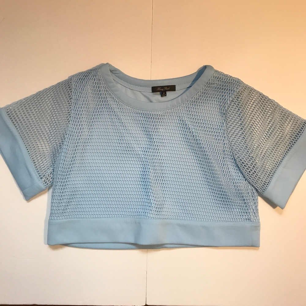 Fishnet Crop Top